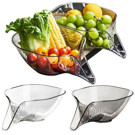 Multi-Functional Drain Basket Kitchen Sink Basket Drainage Basket Funnel