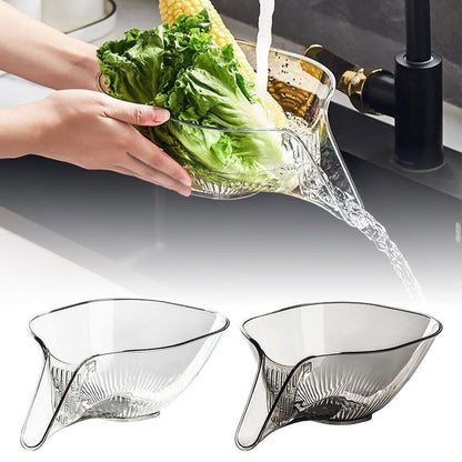 Multi-Functional Drain Basket Kitchen Sink Basket Drainage Basket Funnel