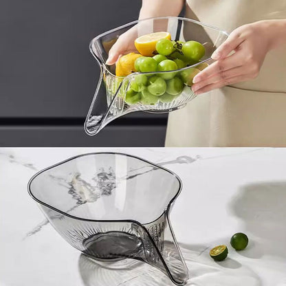 Multi-Functional Drain Basket Kitchen Sink Basket Drainage Basket Funnel