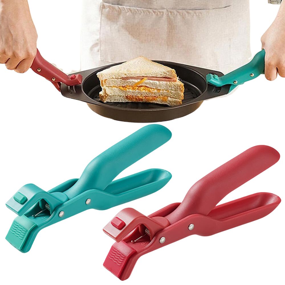 Anti-Scald Bowl Holder Clip for Kitchen Silicone Non-Slip  Multi-Purpose