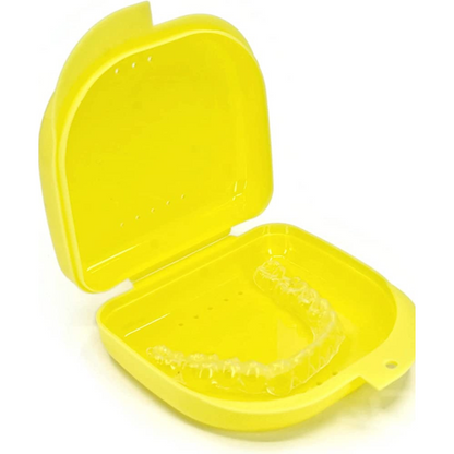 Orthodontic Retainer Box Teeth Mouth Denture Dental Case Guard Storage Sport Multi Colour