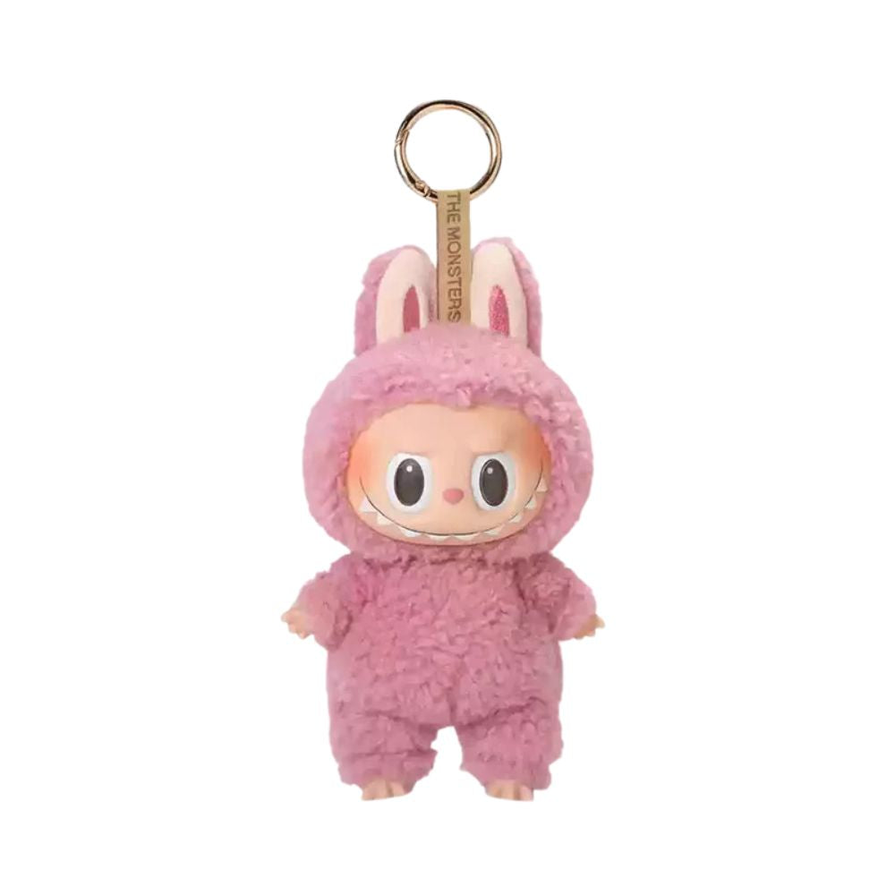 POP MART LABUBU The Monsters Keychain Gift Toys Exciting Macaron Plush Dolls