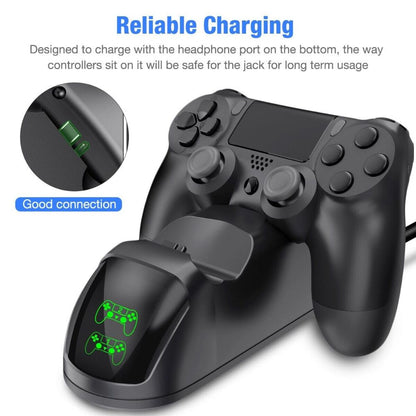 PS4 Controller Dual Fast Charger Dock Station PlayStation 4 Charging Stand