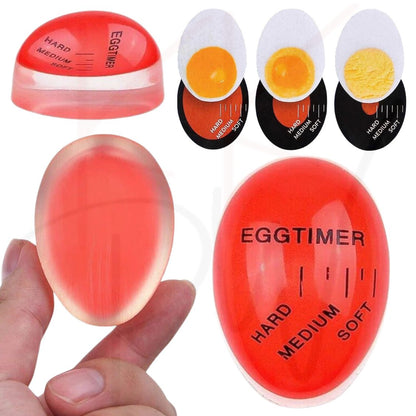 Perfect Boiled Eggs Colour Changing Egg Timer By Temperature Kitchen Helper Tool