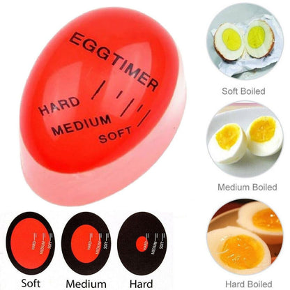 Perfect Boiled Eggs Colour Changing Egg Timer By Temperature Kitchen Helper Tool