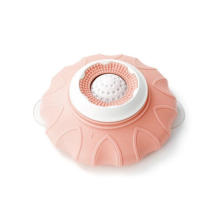 Pet Liquid Food Slow Feeder Licking Dispenser, Rolling Ball-in Lick Bowl Anti-Slip
