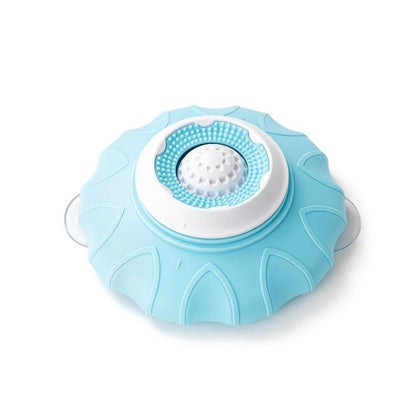Pet Liquid Food Slow Feeder Licking Dispenser, Rolling Ball-in Lick Bowl Anti-Slip