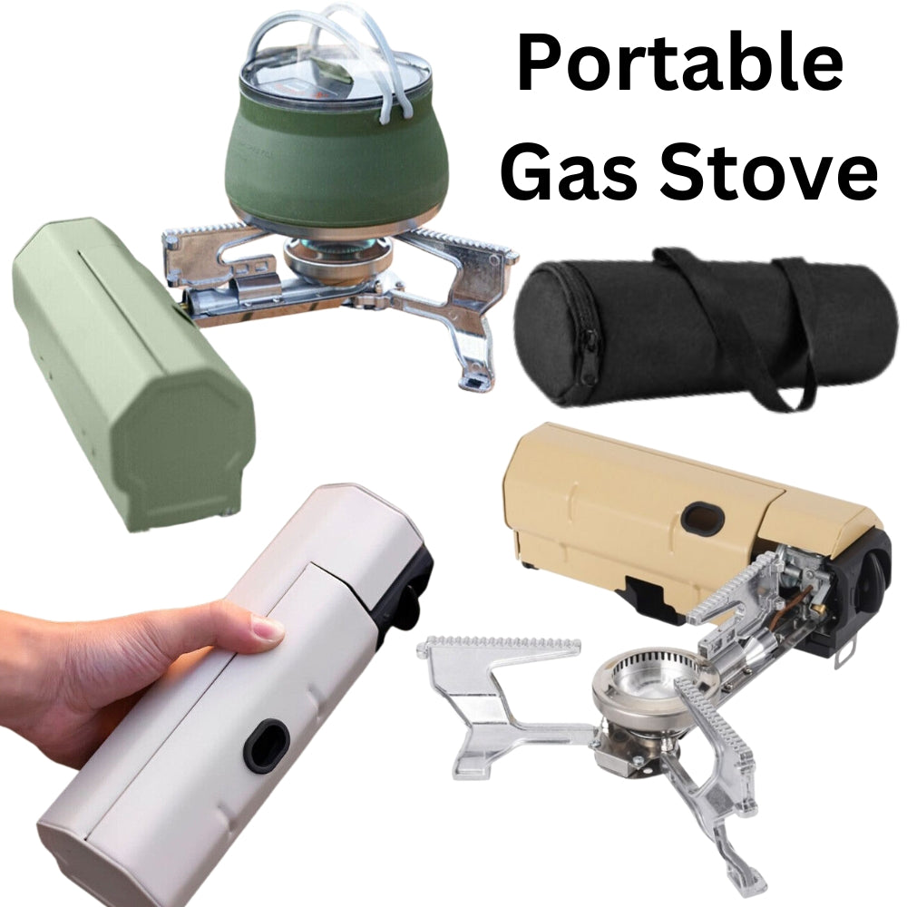 Portable Butane Stove Foldable 2600W Camping Stove Outdoor Cooking Gas Stove