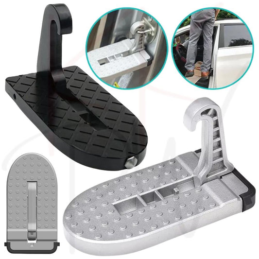 Portable Car Hook Step Ladder Latch Door Folding Foot Pedal Truck SUV Jeep