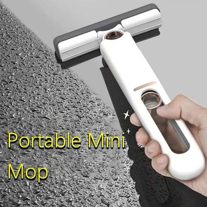 Portable Mini Mop Self-Squeeze Wet Hand Free Home Window Cleaner Tools