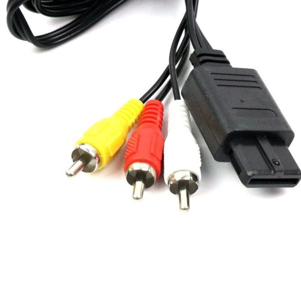 Power Supply Adapter Pack For N64 Nintendo 64 + PAL AV RCA Cable AU Plug