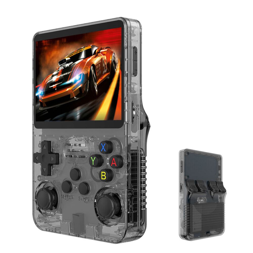 R36S Retro Handheld Video Game Console  3.5" IPS Screen Linux System Open Source