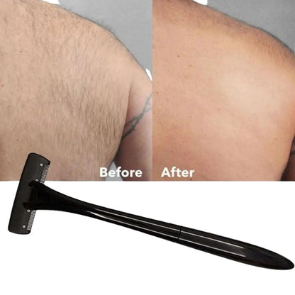 Razor Back Hair Shaver Men Safe Hair Removal Groomer Body Trimmer Body Leg