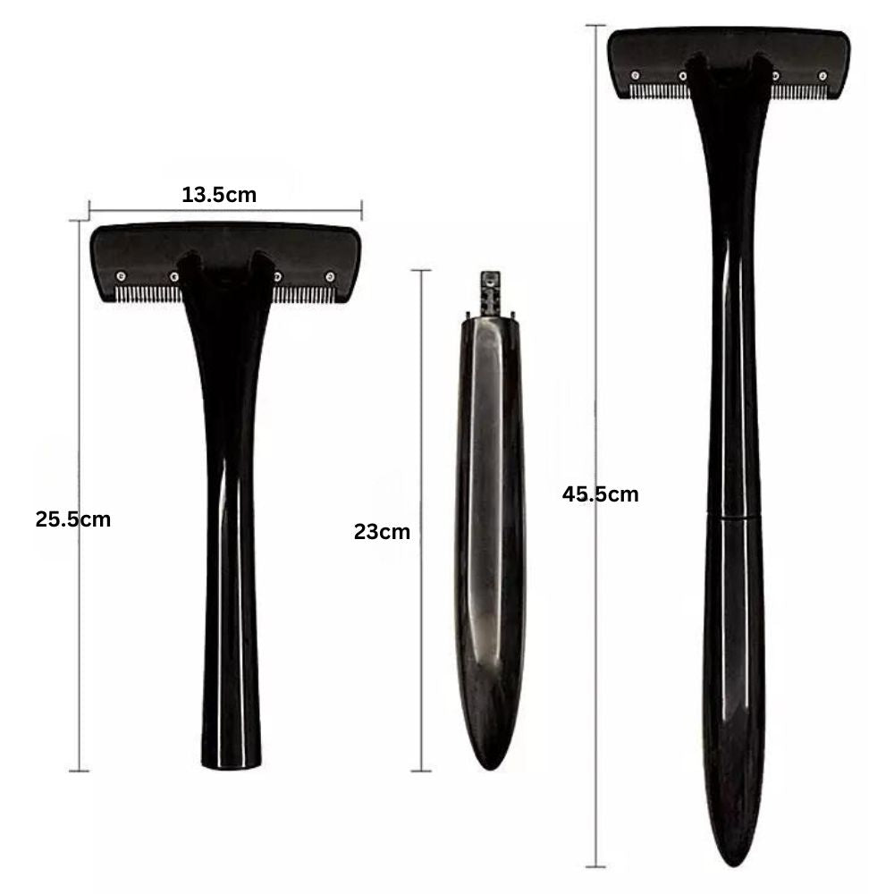 Razor Back Hair Shaver Men Safe Hair Removal Groomer Body Trimmer Body Leg