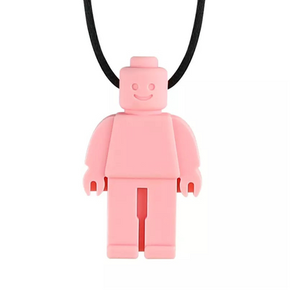 Robot Sensory Chew Necklace For Biting, Teething, Autism, ADHD & Fidgeting