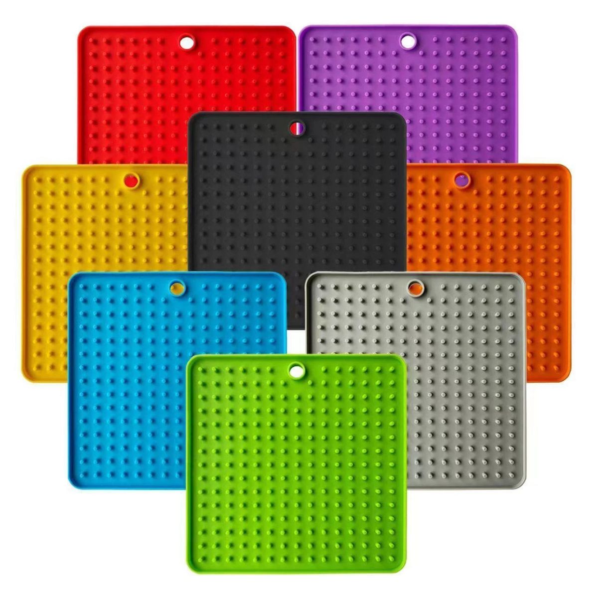 Silicone Dog Pet Lick Mat Pad Boredom Buster Slow Feeder Bath Grooming Helper