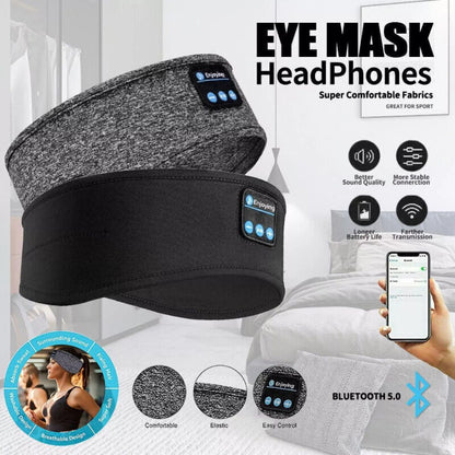 Sleep Headphones Wireless Bluetooth Sleeping Headband With Detachable Speaker