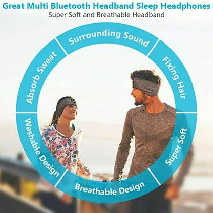 Sleep Headphones Wireless Bluetooth Sleeping Headband With Detachable Speaker