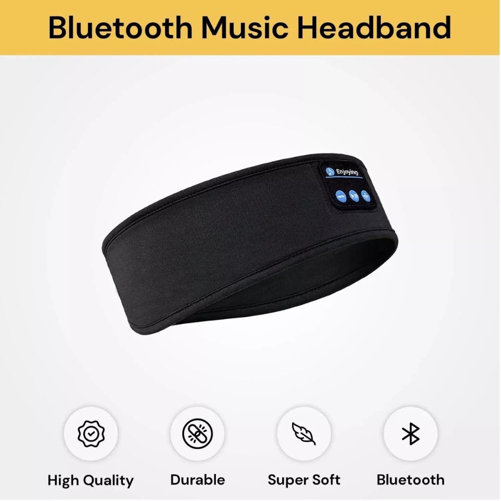 Sleep Headphones Wireless Bluetooth Sleeping Headband With Detachable Speaker