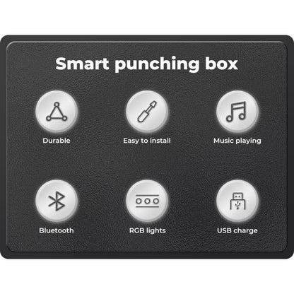 Smart Punching Boxing Electronic Music Machine Home Training Bluetooth