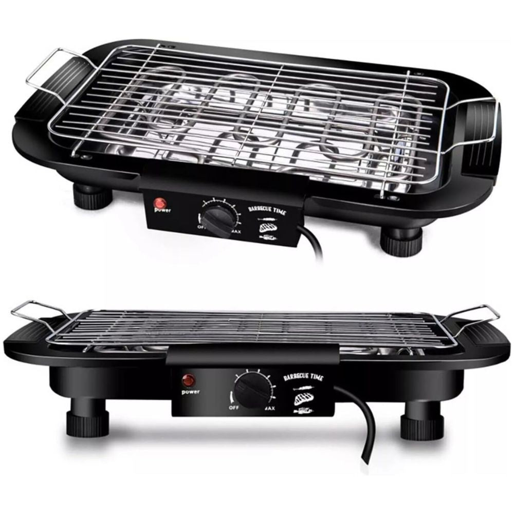 Smokeless Electric BBQ Grill Windmax Barbecue Teppanyaki Indoor Outdoor
