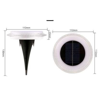 4PCS Solar LED Garden Wall Light Waterproof White Outdoor Lamp Auto Sensor