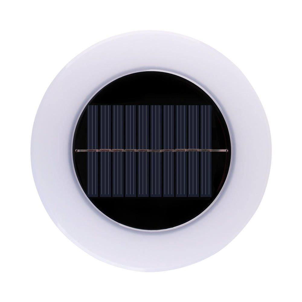 4PCS Solar LED Garden Wall Light Waterproof White Outdoor Lamp Auto Sensor