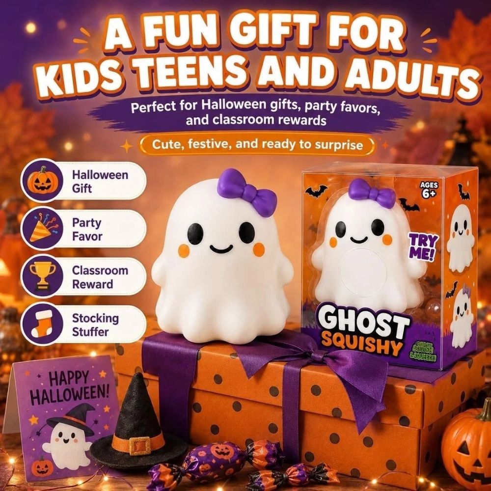 Halloween ghost squishy Style B