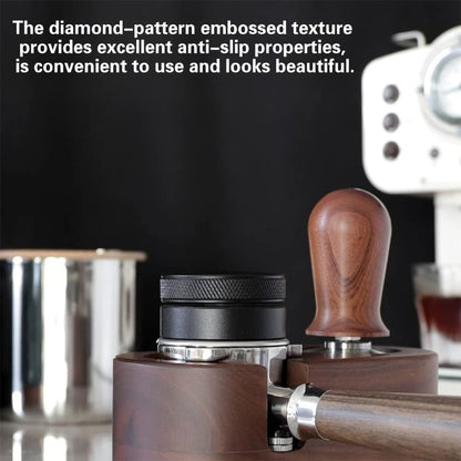Stainless steel espresso coffee tamper