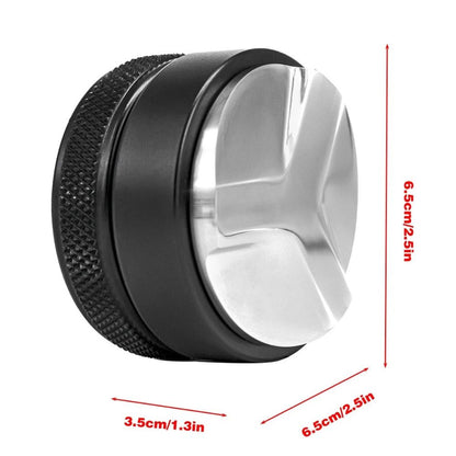 Stainless steel espresso coffee tamper