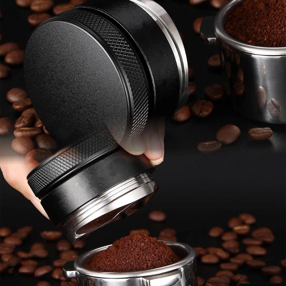 Stainless steel espresso coffee tamper