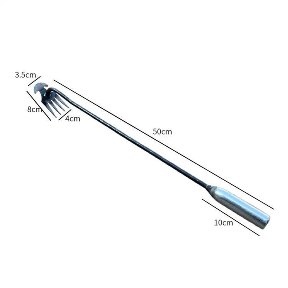 Stainless Steel Hand Weeder Rake Weed Remover Puller Manual Tool Garden