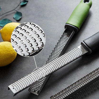 Stainless Steel Lemon Nutmeg Cheese Grater Hand Tool Zesters Slicer