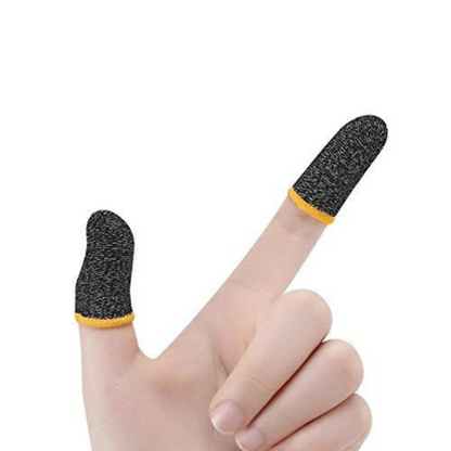 Sweatproof Mobile Gaming Finger Sleeve - Touchscreen Game Controller Thumb Gloves