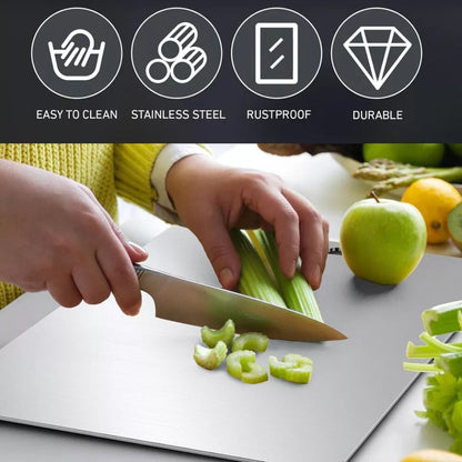 Titanium Cutting Board Double-Sided Chopping Boards for Kitchen Camping