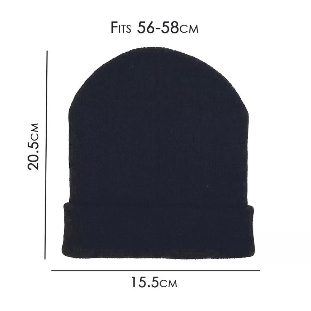 Unisex Beanie Men Women Plain Winter Ski  Knitted Hat Cap Thermal Warm Knit Bulk