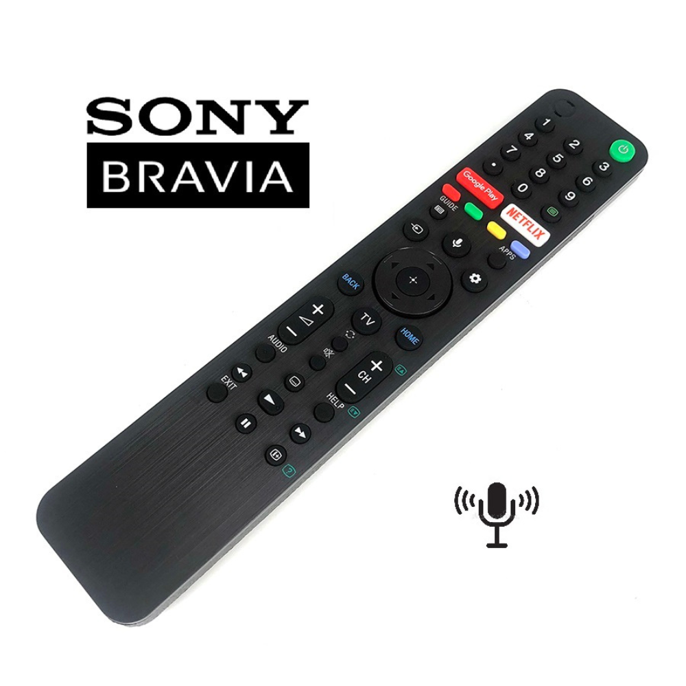 VOICE CONTROL TV Remote for Sony Bravia Universal Replacement Smart Ne ...