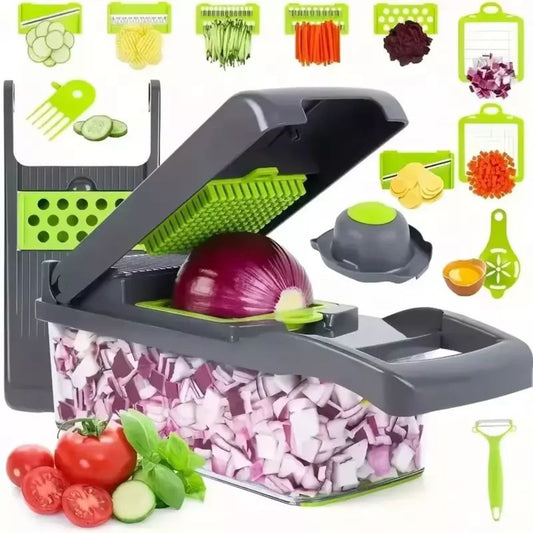 Vegetable Chopper Veggie Slicer Cutter Dicer Kitchen Food Choppers Onion Chopper