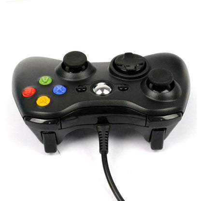 Wired Game Controller Gamepad For Microsoft Xbox 360 Windows PC Game Console