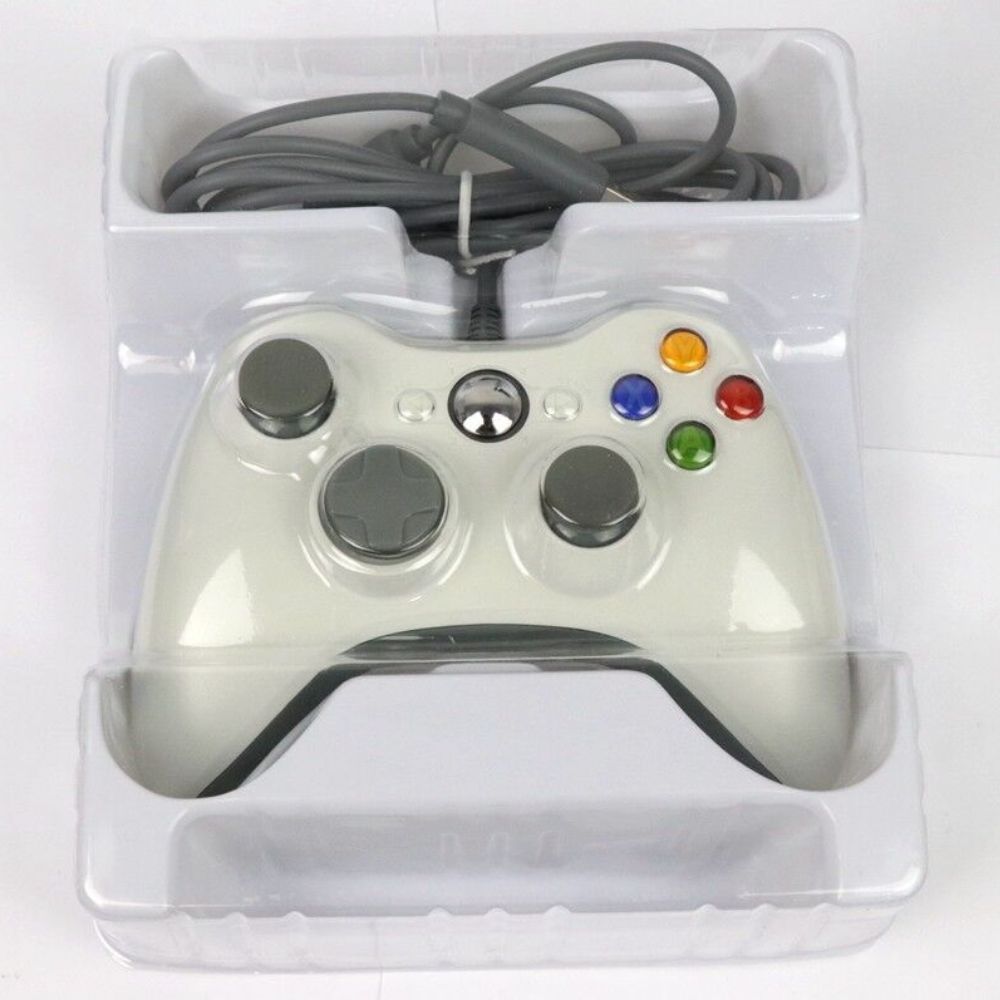 Wired Game Controller Gamepad For Microsoft Xbox 360 Windows PC Game Console