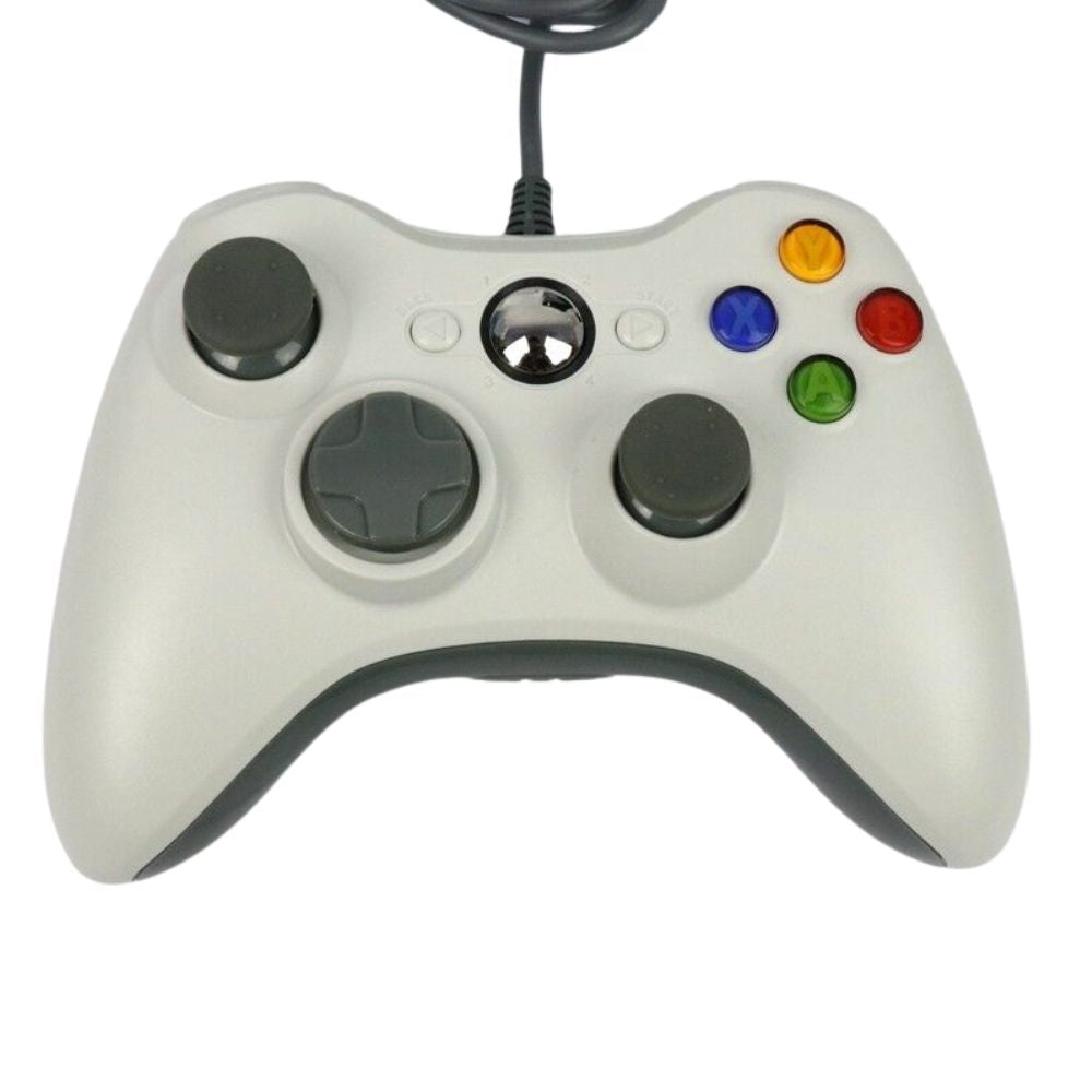 Wired Game Controller Gamepad For Microsoft Xbox 360 Windows PC Game Console