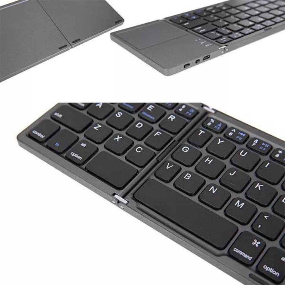 Wireless Mini Slim Bluetooth Keyboard Touchpad for iPad iPhone Android Windows