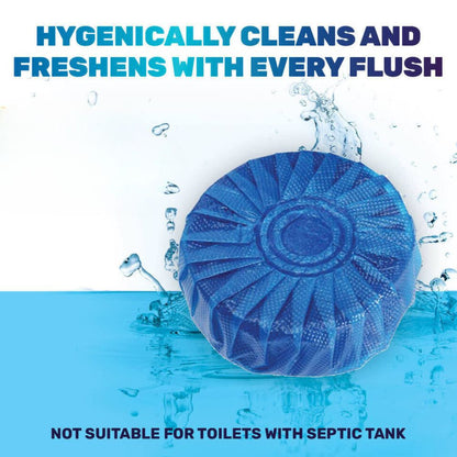 30PK Toilet Deodoriser Cleans Freshens Blocks Foaming Protect