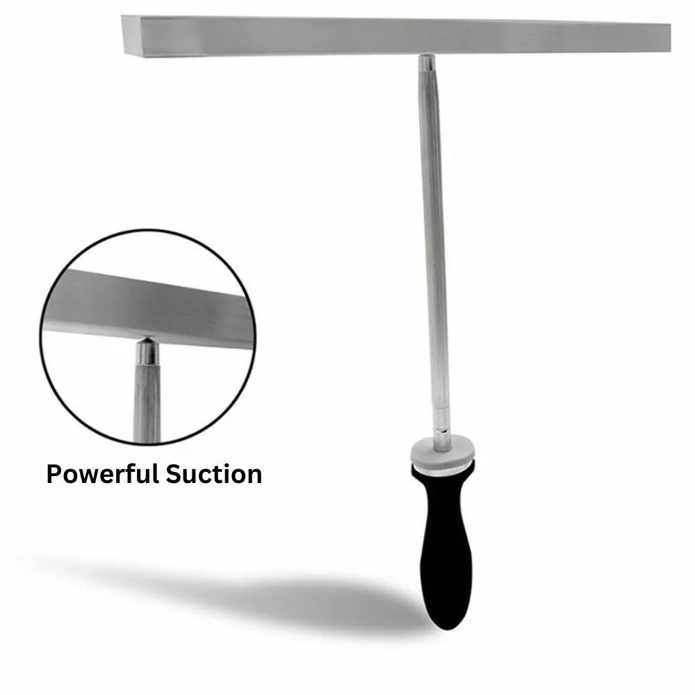 31/41/51cm Stainless Steel Magnetic Knife Holder Rack Tool Shelf Magnet
