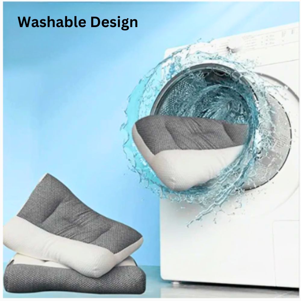 Australian Made Ergonomic Pillow Adjustable Orthopedic Contour Cervical Bed Pillow Ergo