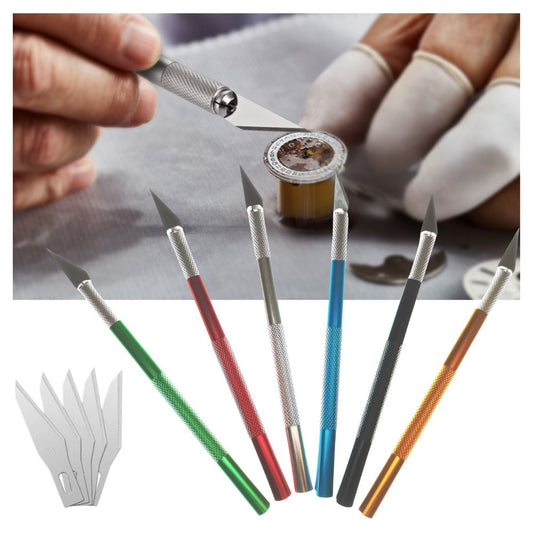 Model Hobby Cutting Precision #11 Blade Crafts Art Knife Exacto Razor Cutter