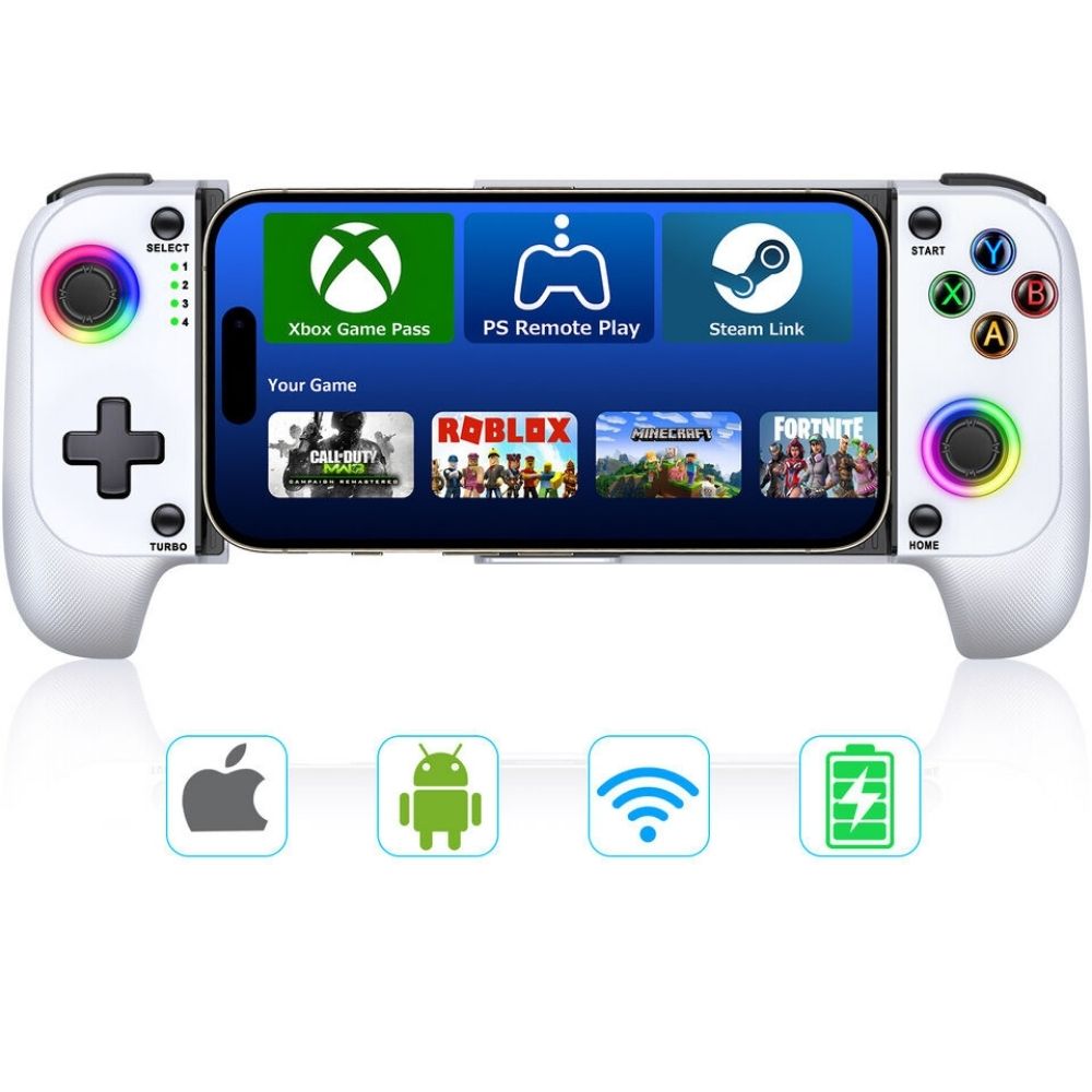 Wireless Phone Controller for iPhone/Android Mobile Gaming Controller