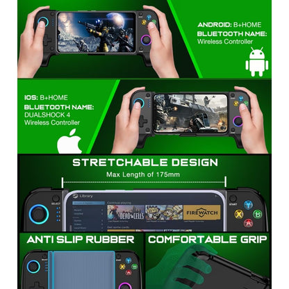 Wireless Phone Controller for iPhone/Android Mobile Gaming Controller