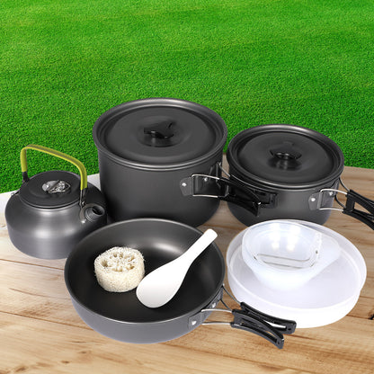 Toque 16Pcs Camping Cookware Set Outdoor-2065254597223649287