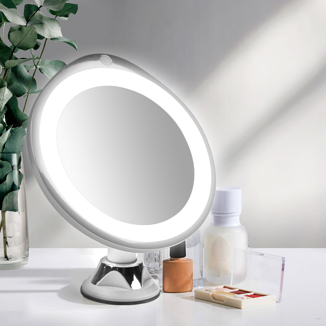 10x Magnifying Makeup LED Mirror 360 Dgree-2065254542202769414
